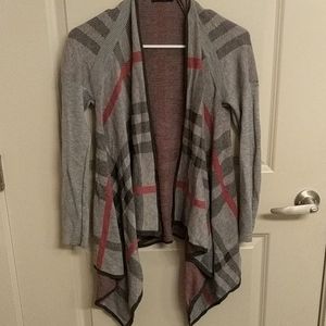 Plaid Cardigan